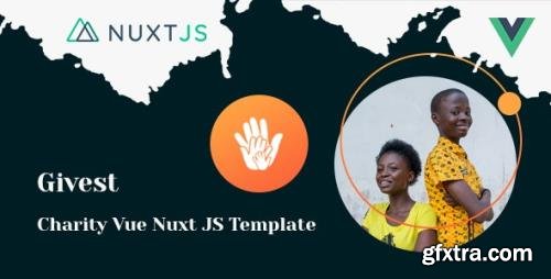 ThemeForest - Givest v1.0.0 - Charity Vue Nuxt JS Template - 31469811