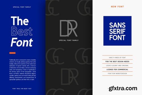 Devina Rodent Sans Serif Font Family