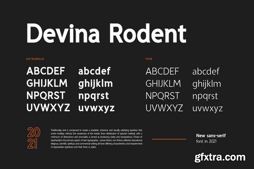 Devina Rodent Sans Serif Font Family