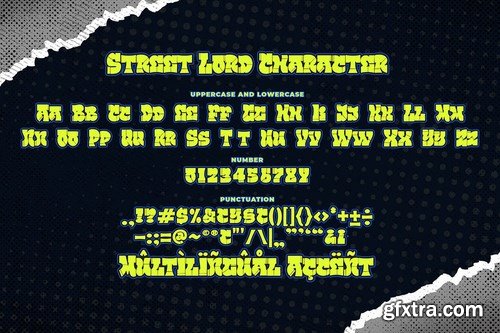 Street Lord Graffiti Font