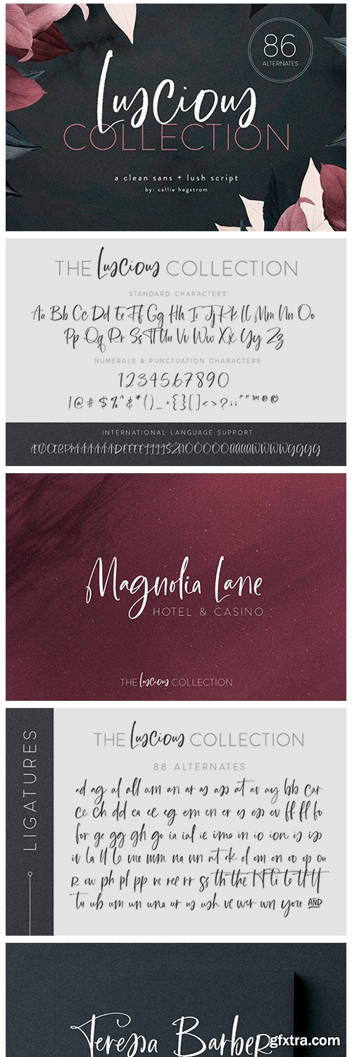 CM - The Luscious Font Collection 4148635