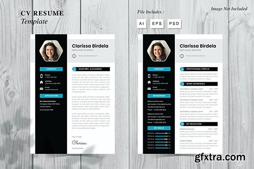 Clarissa Birdela - CV Resume Template