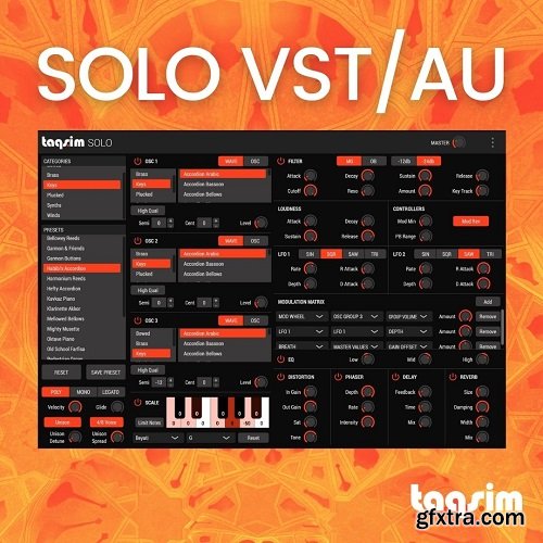 Taqs.im SOLO Hybrid Synthesizer v1.1.4