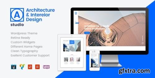 ThemeForest - A.Studio v1.2.2 - Interior Design and Architecture WordPress Theme - 20371785