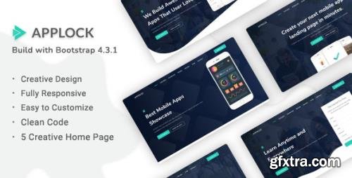 ThemeForest - Applock v1.0 - Responsive App Landing Page Template - 31615091