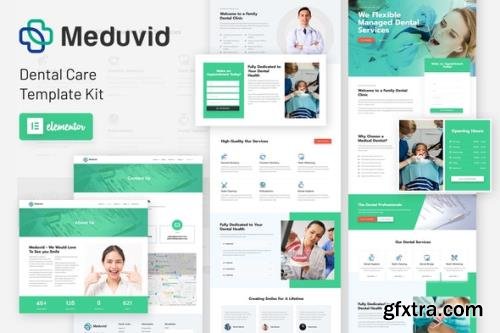 ThemeForest - Meduvid v1.0.0 - Medical & Dental Clinic Elementor Template Kit - 31562029