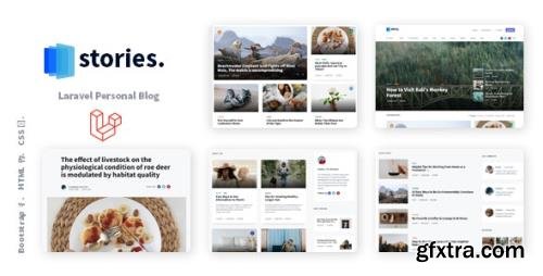 CodeCanyon - Stories v1.3 - Laravel Creative Multilingual Blog - 30755590 - NULLED