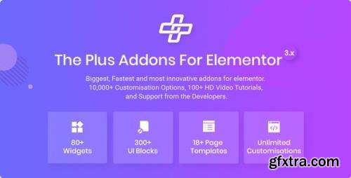 CodeCanyon - The Plus v4.1.10 - Addon for Elementor Page Builder WordPress Plugin - 22831875 - NULLED