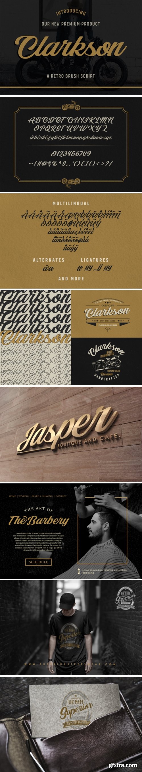 Clarkson Font