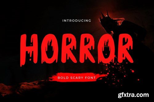 Horror - Bold Scary Font