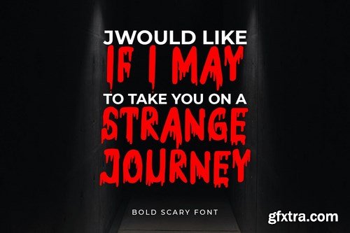 Horror - Bold Scary Font