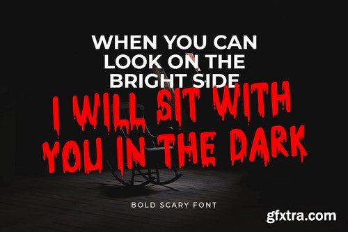 Horror - Bold Scary Font