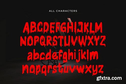 Horror - Bold Scary Font