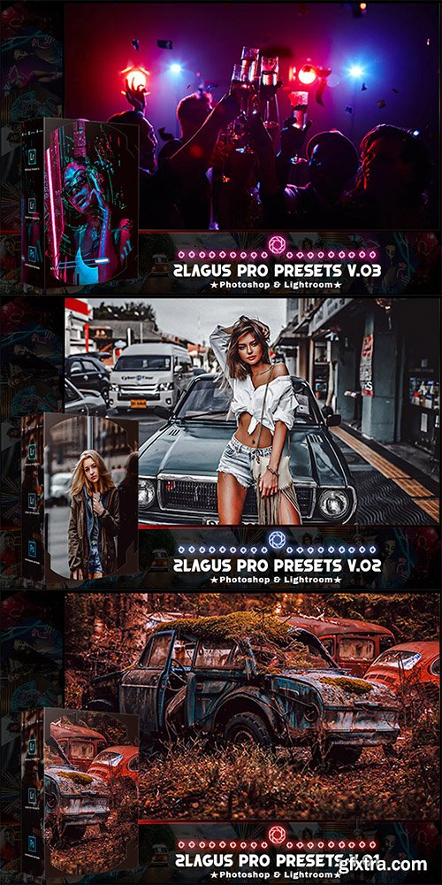 PRO Presets - V 01-03 - Photoshop & Lightroom