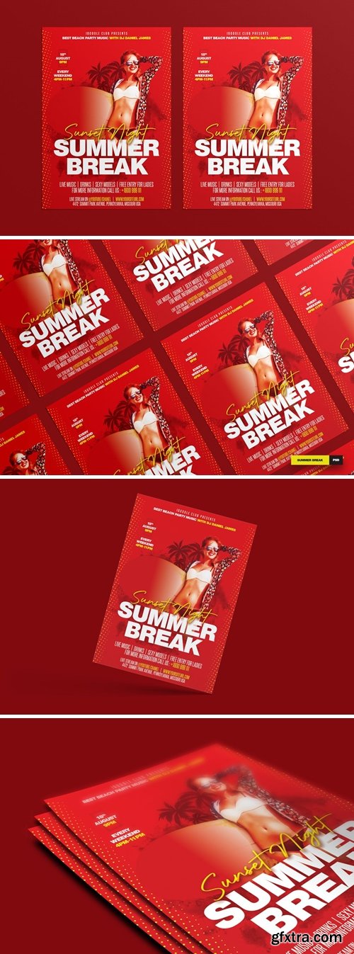 Summer Break Flyer