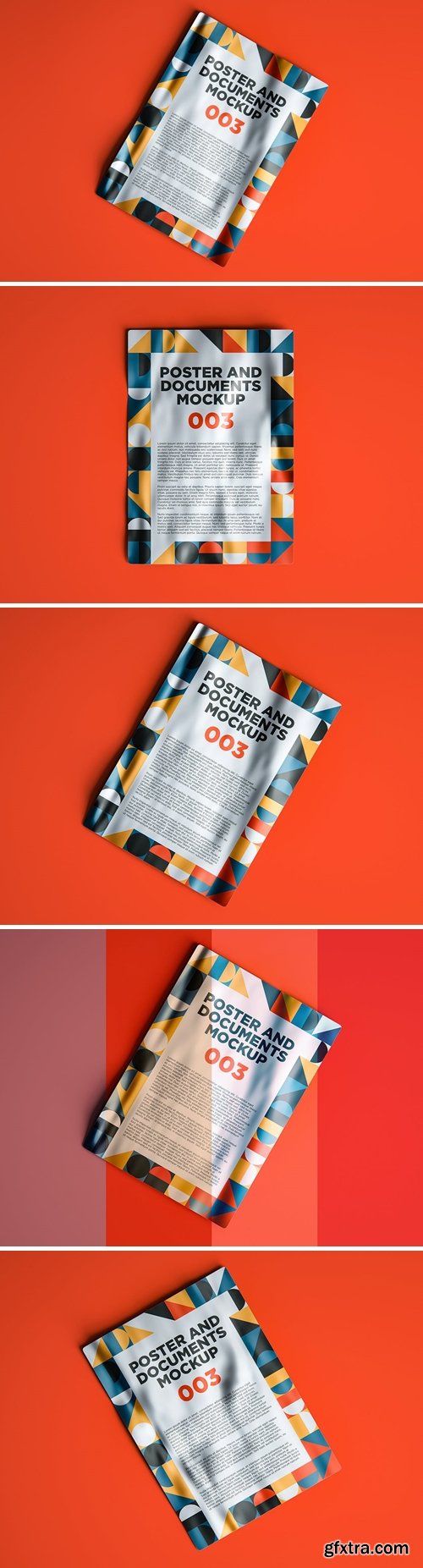 Poster And Documents Mockup 003