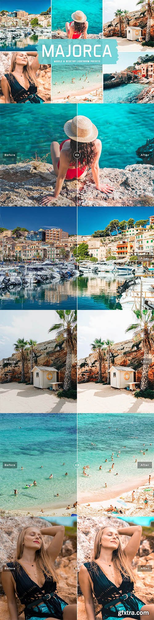 Majorca Mobile & Desktop Lightroom Presets