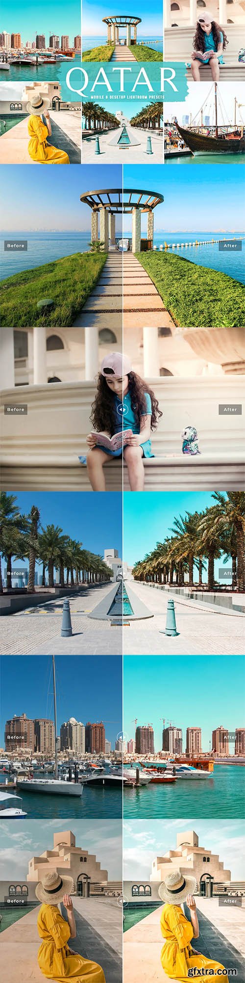 Qatar Mobile & Desktop Lightroom Presets