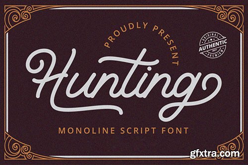 Hunting Font 