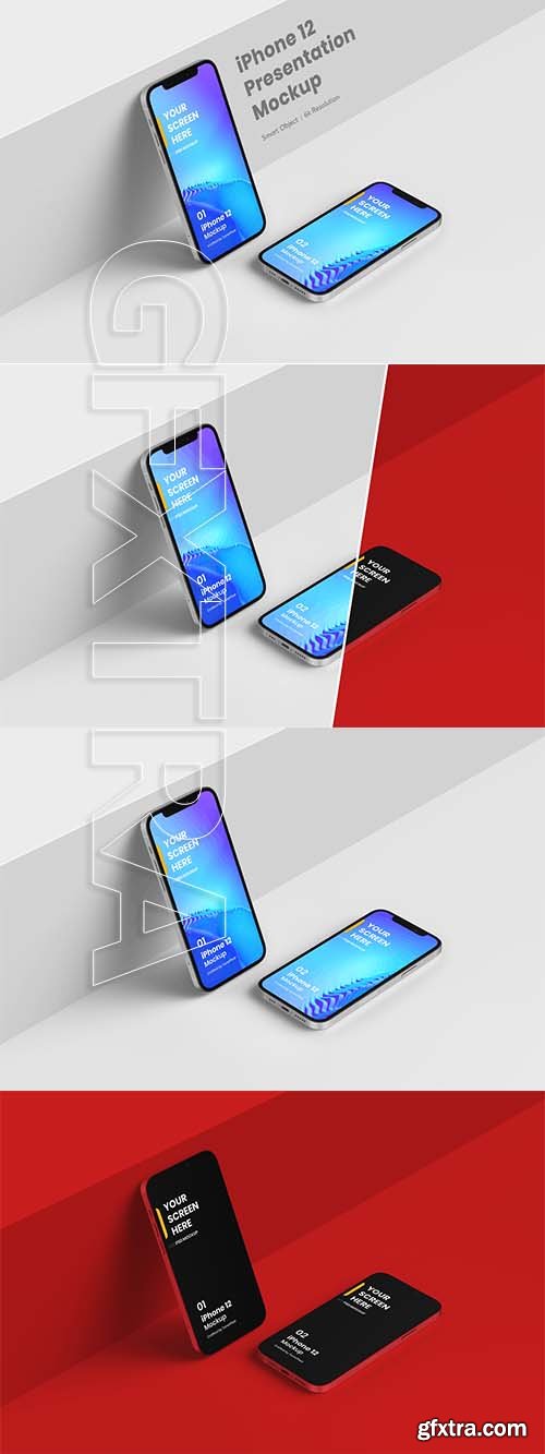 iPhone 12 Presentation Mockup 7.0