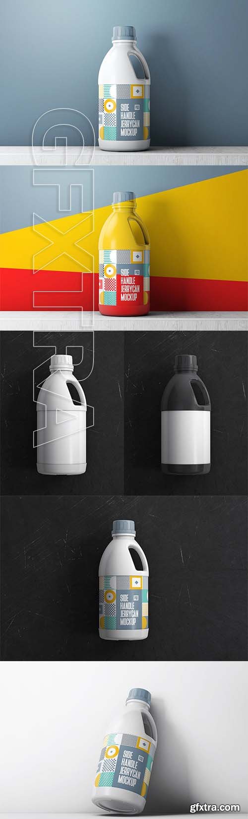 Side Handle Jerrycan Mockup