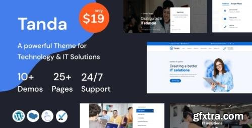 ThemeForest - Tanda v1.0 - Technology and IT Solutions WordPress Theme - 30326021