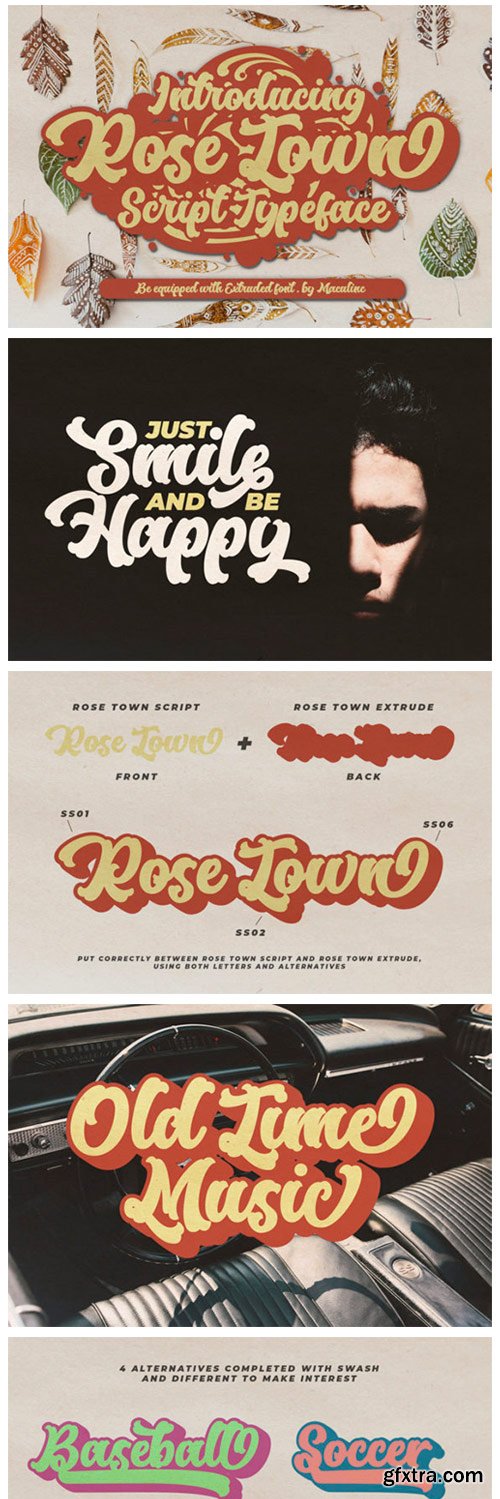 Rose Town Font