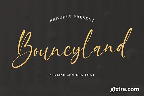 Bouncyland Font 