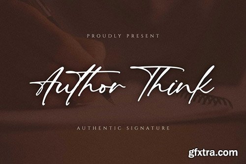 Author Think Font 