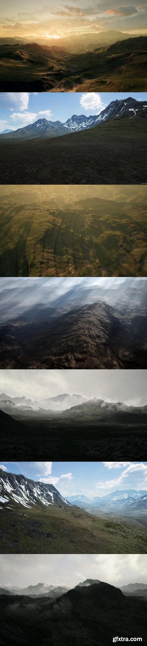 Realistic Landscapes Bundle 2