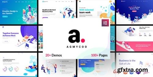 ThemeForest - Agmycoo v1.9 - Isometric Startup Creative Digital Agency WordPress Theme - 23103620