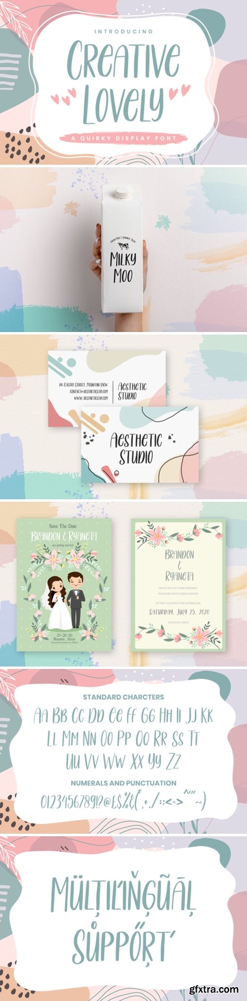 Creative Lovely Font