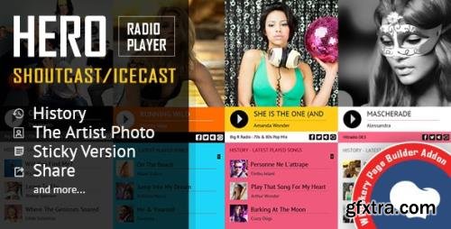 CodeCanyon - Hero - Shoutcast and Icecast Radio Player for WPBakery Page Builder v2.9.3 - 19435685