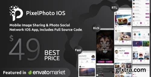 CodeCanyon - PixelPhoto IOS v1.0.4 - Mobile Image Sharing & Photo Social Network - 23318997