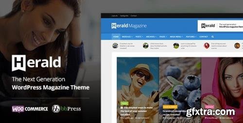 ThemeForest - Herald v2.4 - Newspaper & News Portal WordPress Theme - 13800118