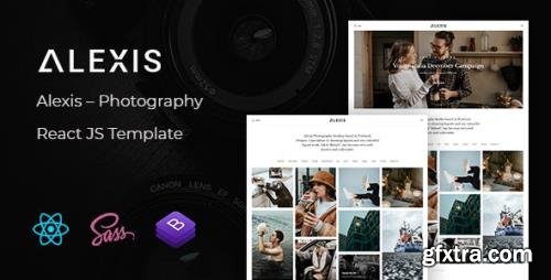 ThemeForest - Alexis v1.0 - Photography React JS Template - 31642134