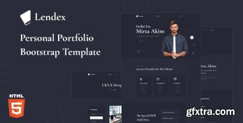 ThemeForest - Lendex v1.0 - Personal Portfolio Bootstrap 5 Template - 31542002