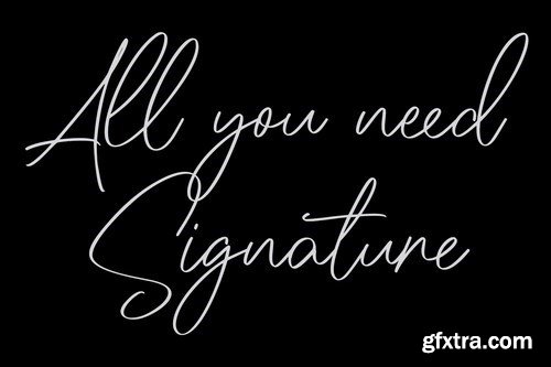 Greylorks Signature Font