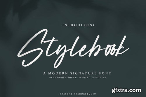 Stylebook - Modern Signature Font