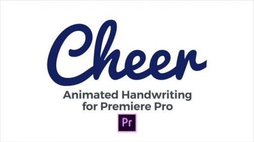 Videohive - Cheer - Animated Handwriting Typeface