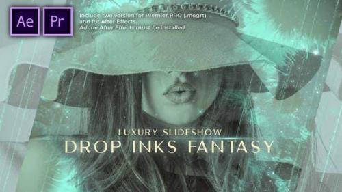 Videohive - Drop Inks Fantasy Luxury Slideshow