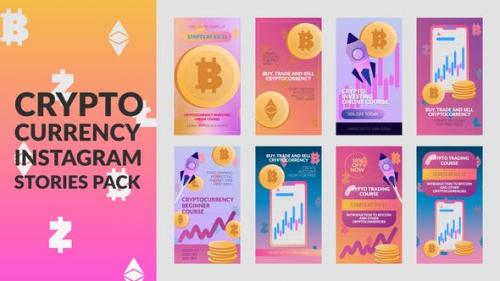 Videohive - Cryptocurrency Stories Pack