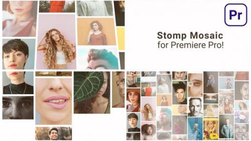 Videohive - Mosaic Stomp Multi Photo Logo