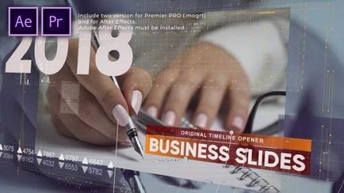 Videohive - Business Timeline Slides