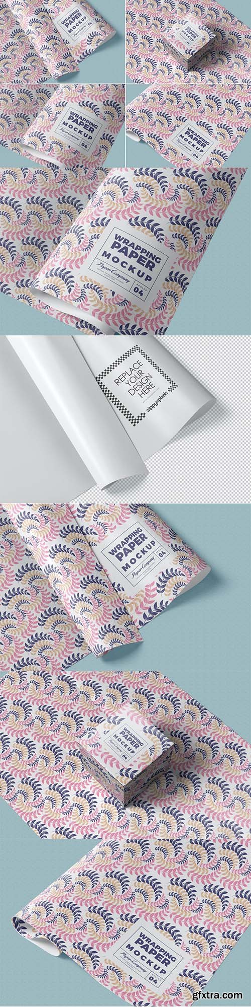 Wrapping Paper Mockups