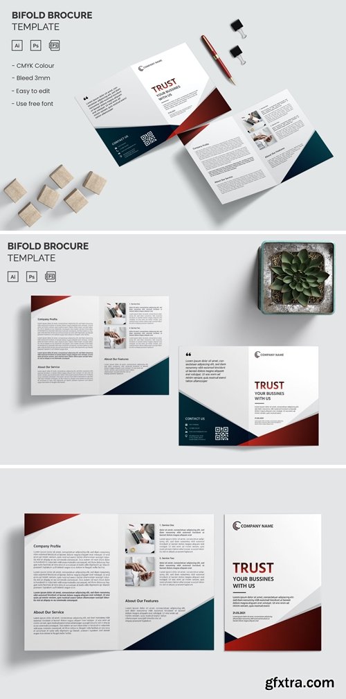 Business - Bifold Brochure Template