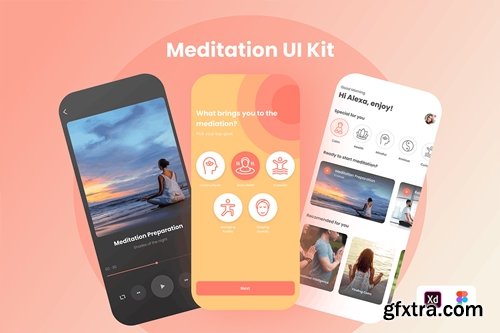 Meditation UI KIT