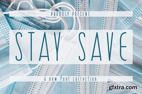 STAY SAVE Font 