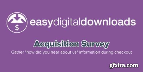 Easy Digital Downloads - Acquisition Survey v1.0.2