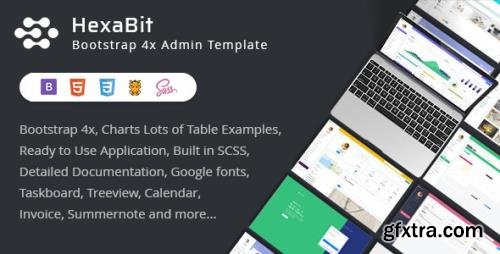 ThemeForest - HexaBit v1.4.0 - Responsive Bootstrap Admin Template & UI KIT - 22611789